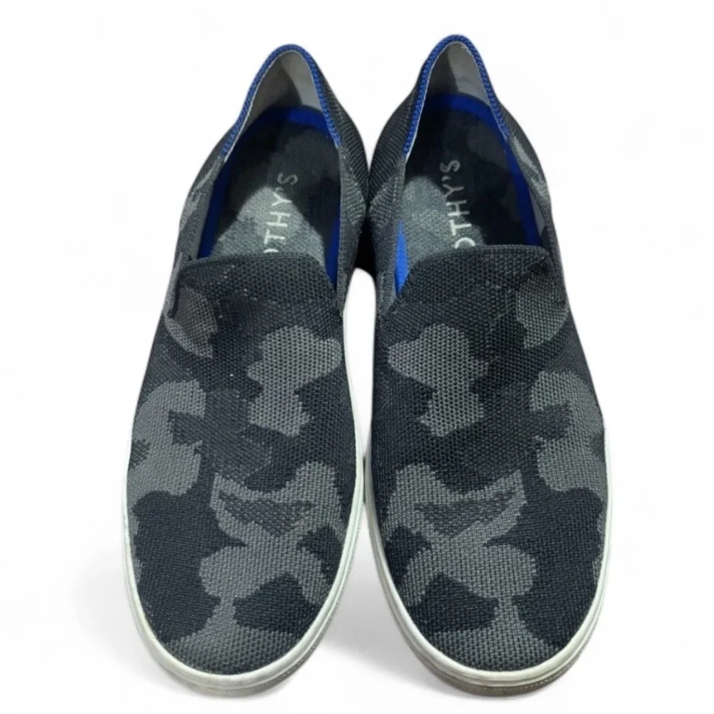 Rothy's Camo slip on shoes/ sneakers retired rare‎ size 8